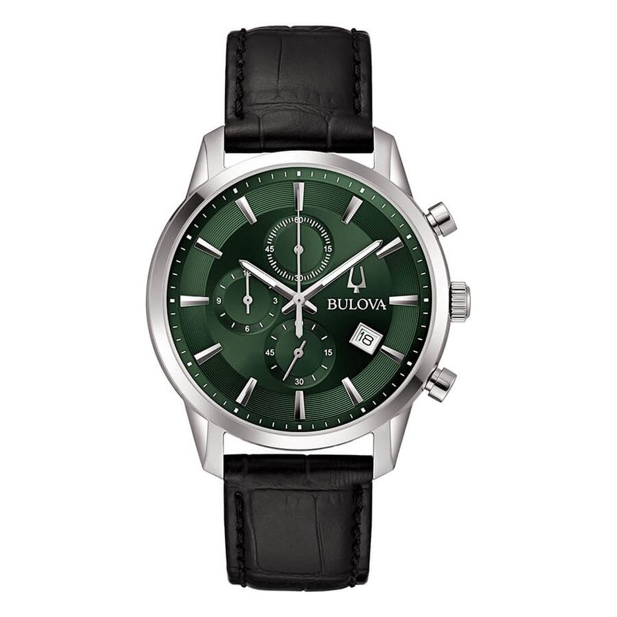 Bulova crono pelle 96b413