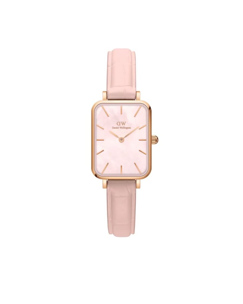Daniel wellington dw00100508 quadro 20-26mm pressed rouge rg