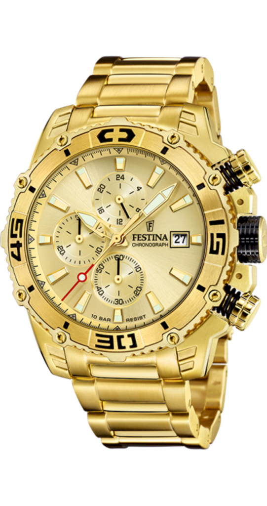 FESTINA CRONO GOLD 45MM F20492/1