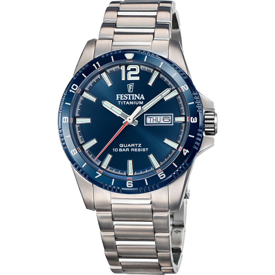Festina azzurro cinghia titanio f20698_2