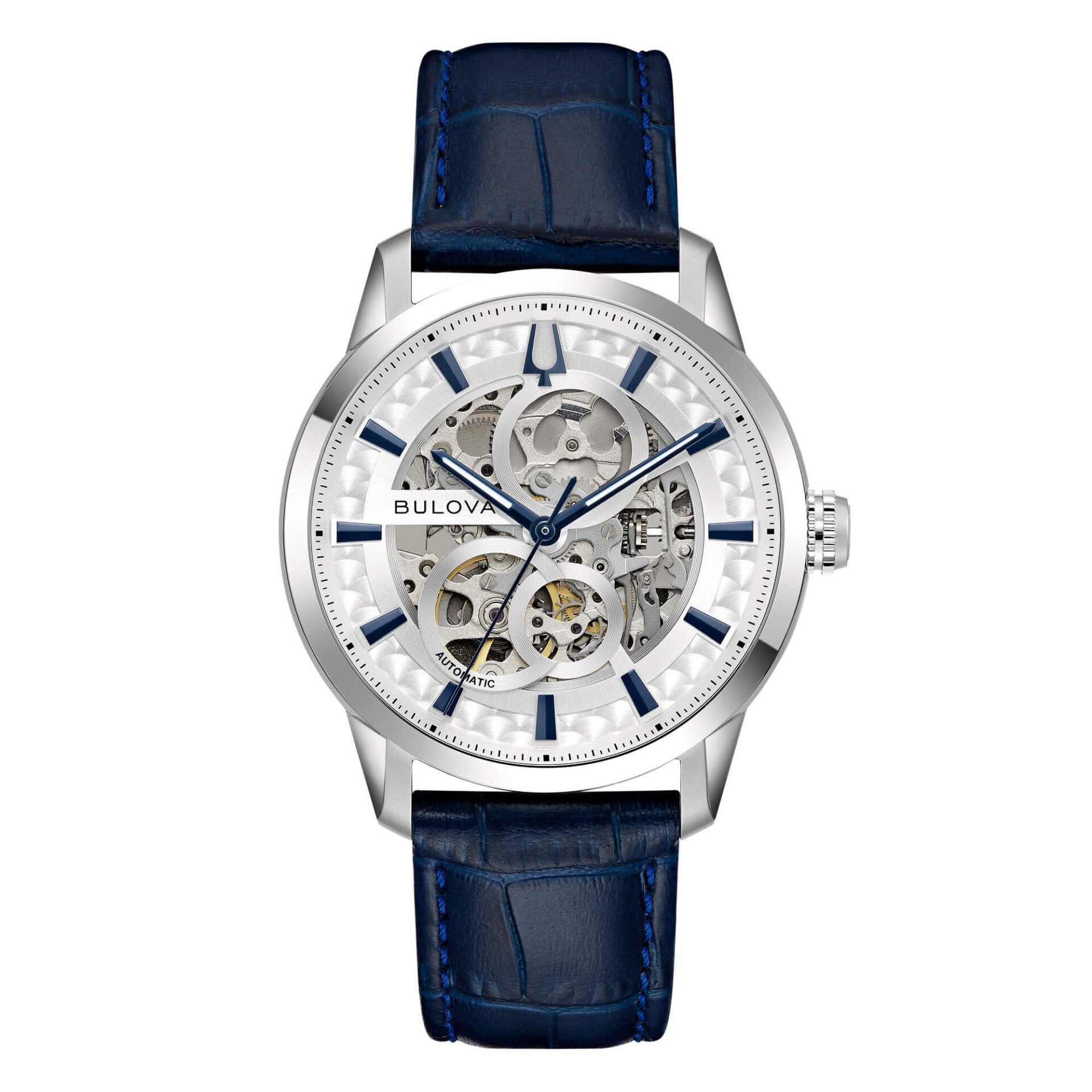 Bulova Sutton Skeleton Autom. 40mm 96a330