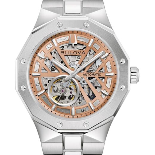 Bulova Skelethon Automatico 42mm 96a351