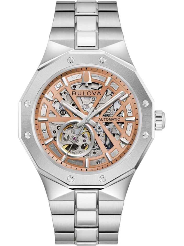 Bulova Skelethon Automatico 42mm 96a351