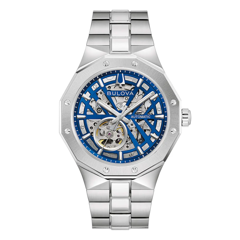 Bulova Skelethon Automatico 42mm 96a352